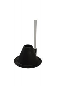 On Time Poly with Aluminum Shaft Mounting Funnel 