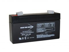 6V-1.2 AH Rechargeable Battery View 2