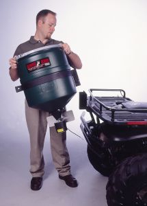 On Time Spreader with a Polaris Mount