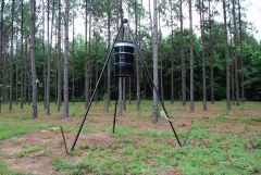 Heavy Duty 55 Gallon Winch Up Feeder - Less Timer