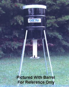 55 Gallon Gravity Flow Feeder Kit Only (No Barrel)