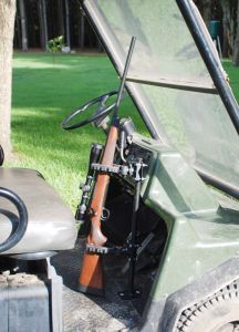 Cab Mount Gun Rack - Vertical Mount