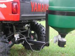 On Time ATV Spreader with 2" Receiver